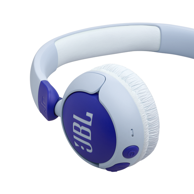 JBL Junior 320BT - Blue - Wireless on-ear kids headphones - Bottom image number null